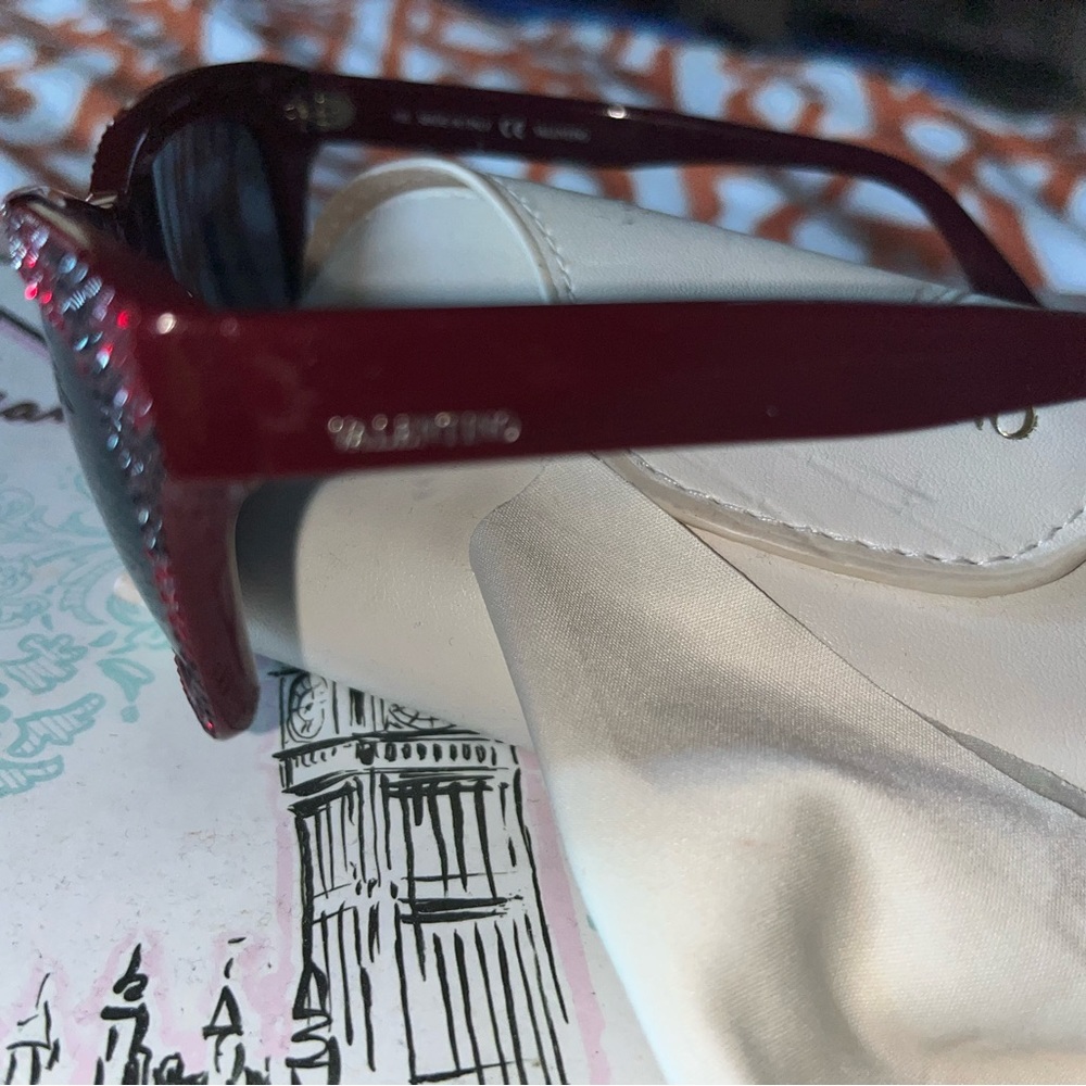 Valentino Rhinestone sunglasses - Picture 4 of 5